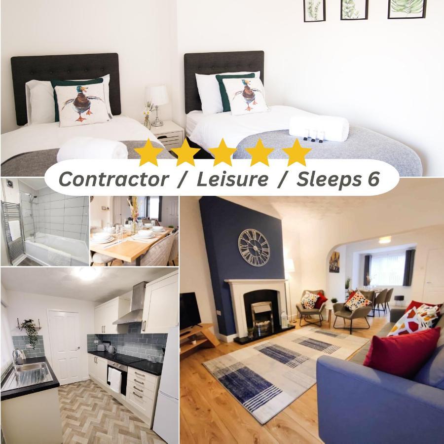 Apartmán 3Br-St Johns Hse-Free Parking-Workers-Kitchen-Wifi-Dog Friendly Doncaster Exteriér fotografie