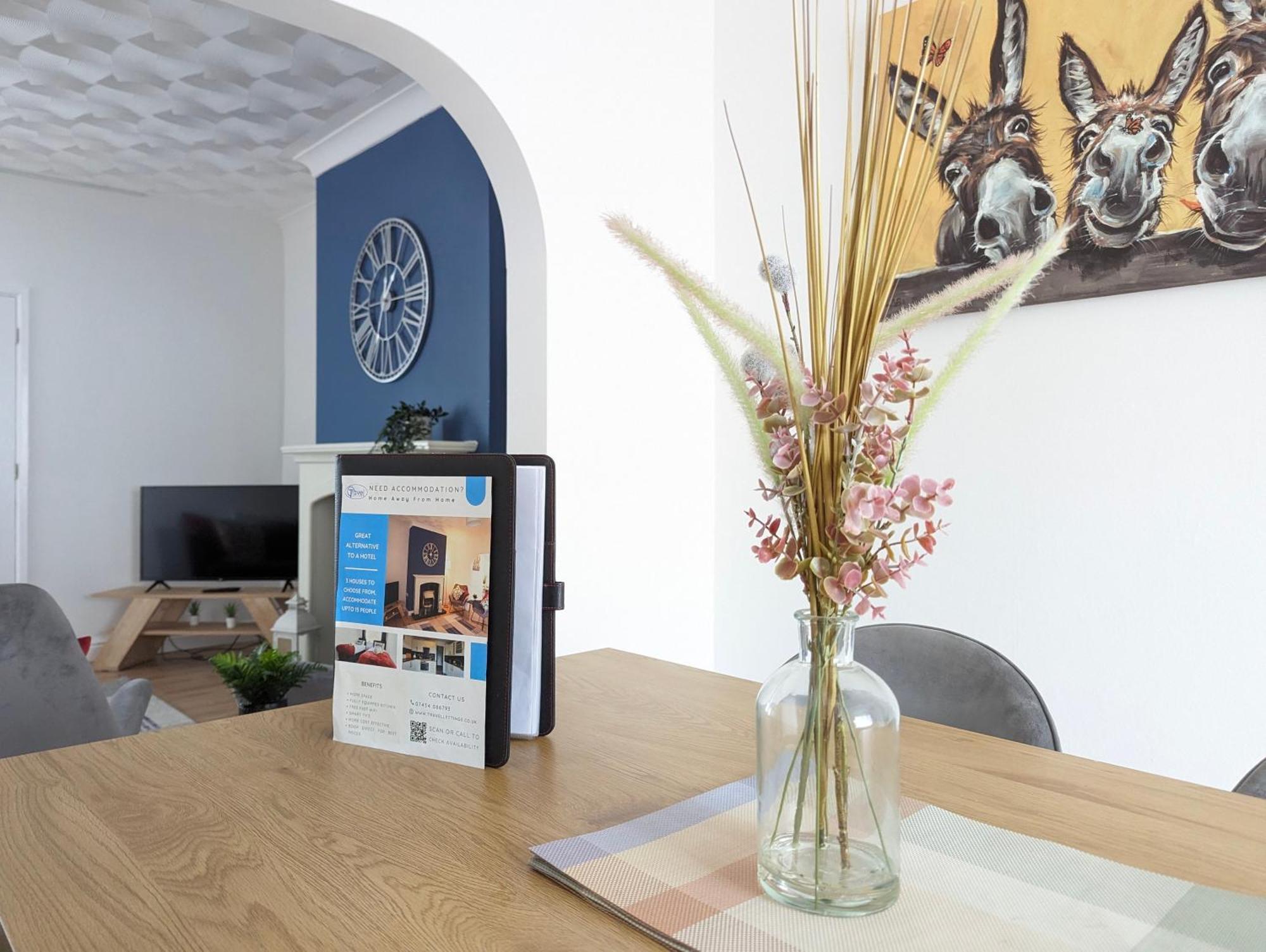 Apartmán 3Br-St Johns Hse-Free Parking-Workers-Kitchen-Wifi-Dog Friendly Doncaster Exteriér fotografie